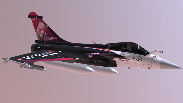 Rafale_C_F3 | Kisara Engage 3D Model