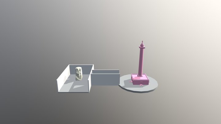 Monument VR (1) 3D Model