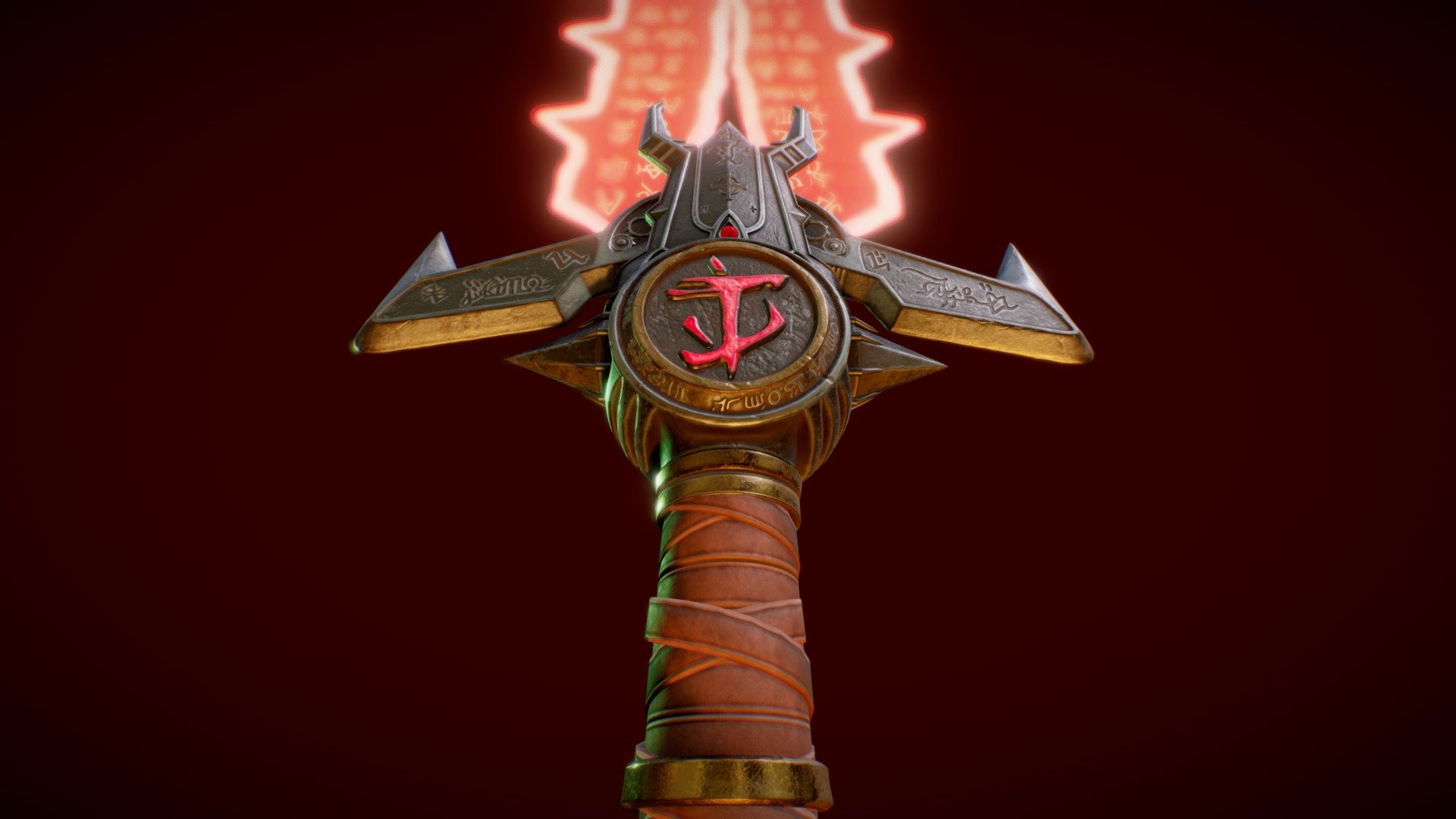 The crucible sword DOOM ENTERNAL - Buy Royalty Free 3D model by (v•Ä ...