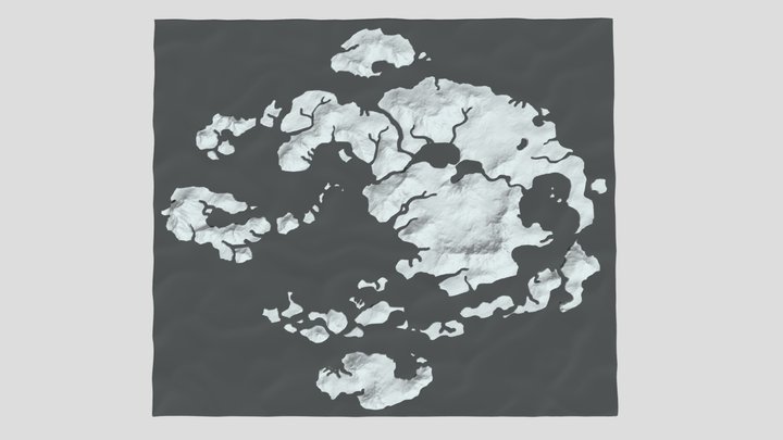 Avatar 3D Map 3D Model