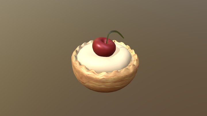 Tea Time Tart 3D Model