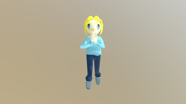 Steve - Bowing 3D Model
