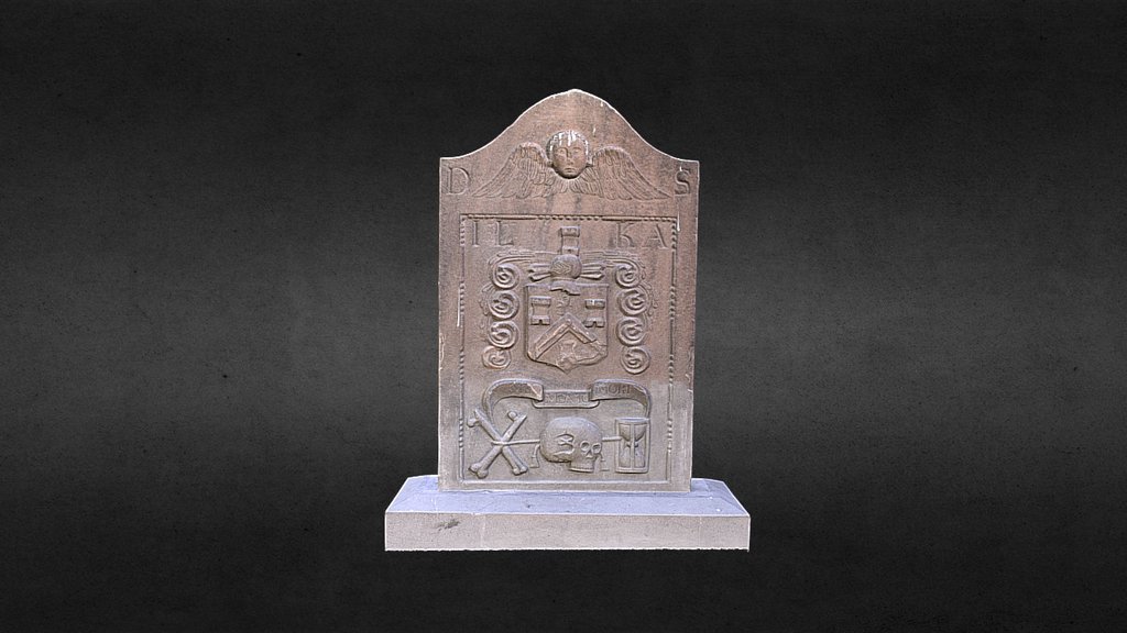 Headstone of Isbal Laing 1759