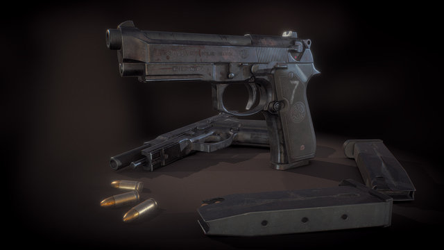 Old M9 - "Lucky Seven" 3D Model