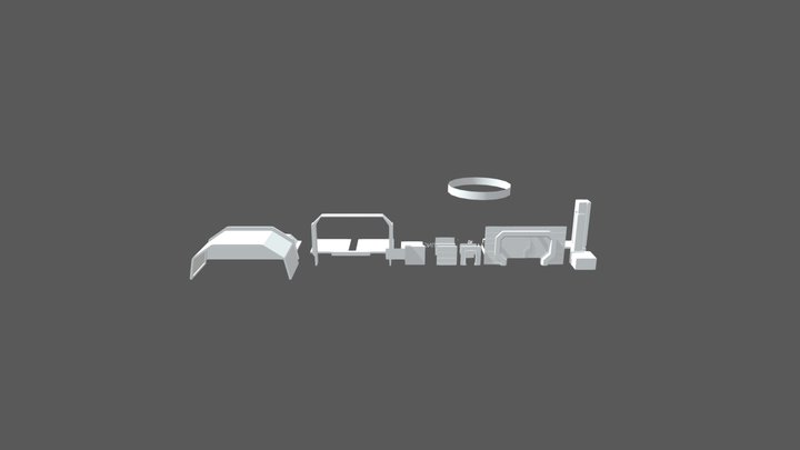 Production Compulsory1 Assets 3D Model