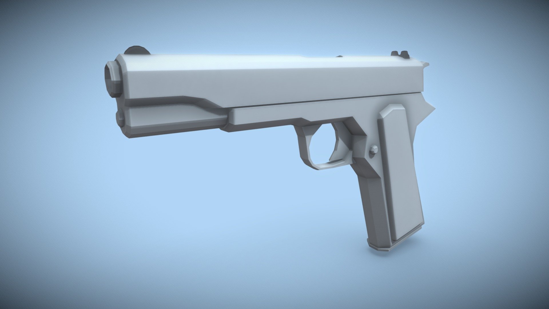 Colt M1911 (Low Poly Mash) - 3D model by Three Dog Night ...