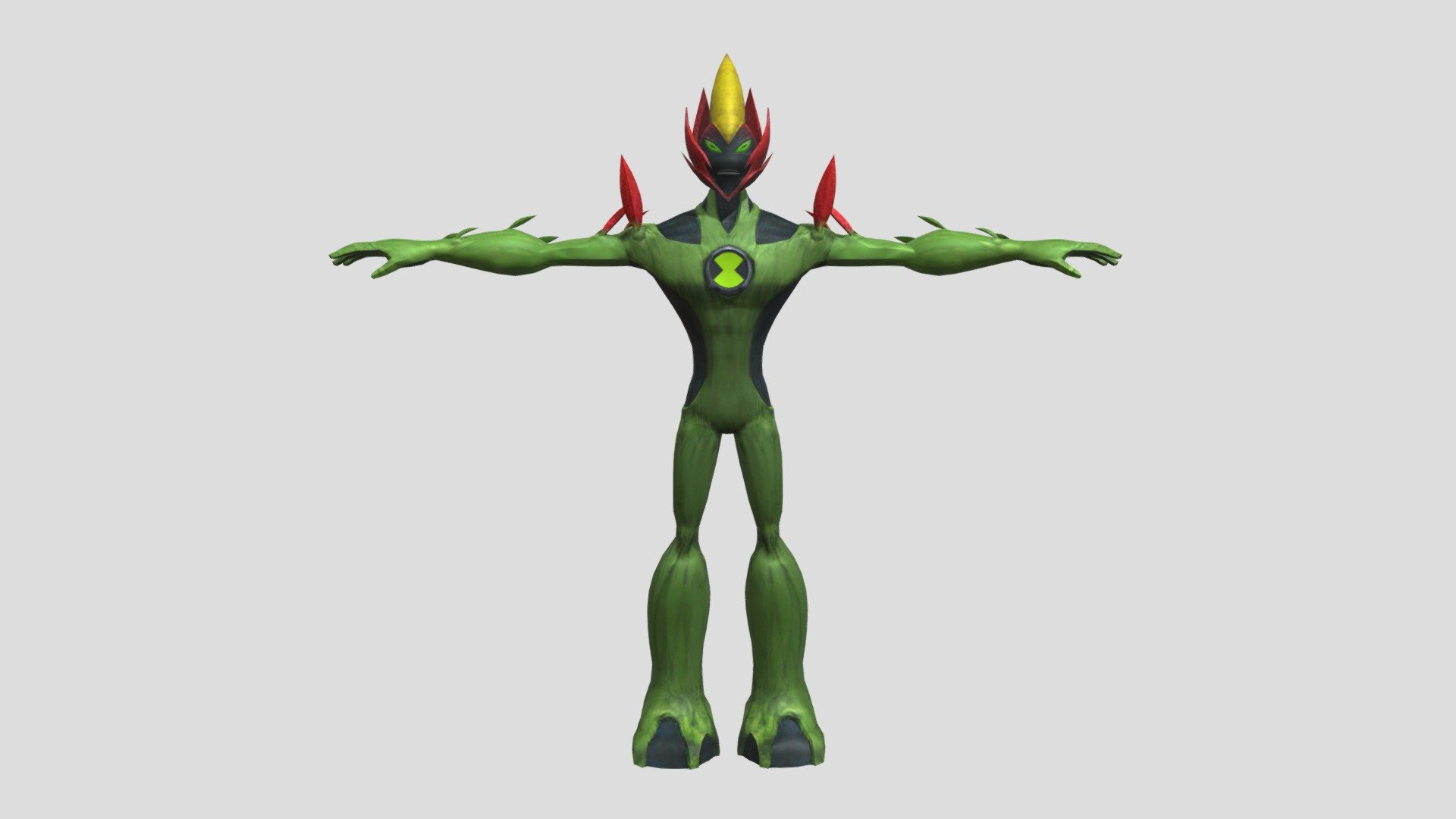 Swampfire | Ben 10 Ultimate Alien - Download Free 3D model by ...