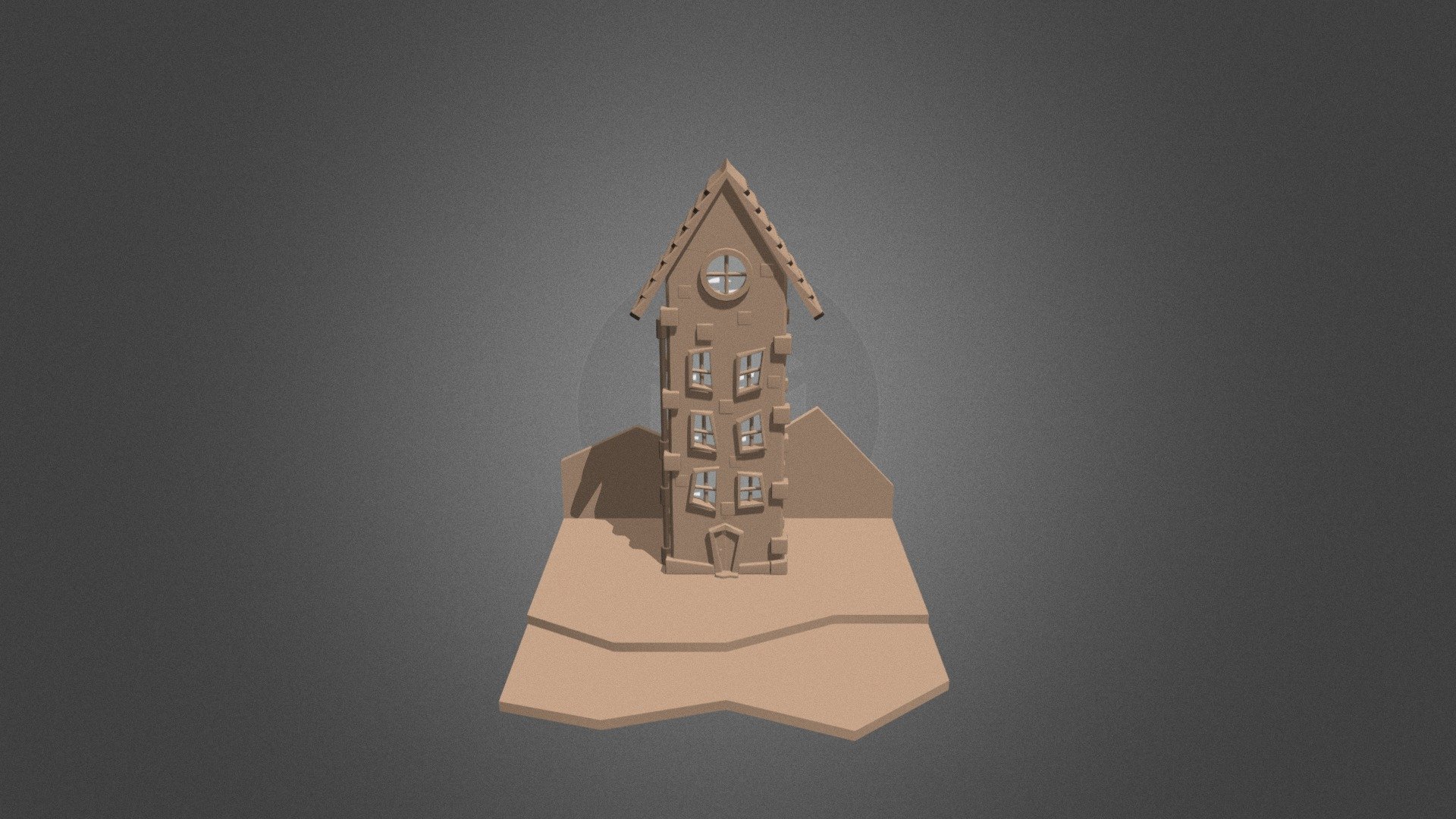 Stylized House - Download Free 3D Model By Leon Da Kimchi (@dakimchi ...