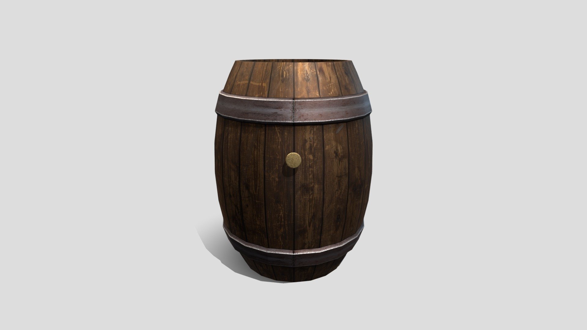 Wooden Barrel