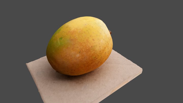Mango Fruit 3D Model