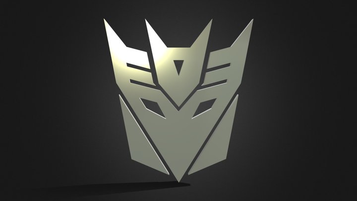 Disepticon Logo 3D Model
