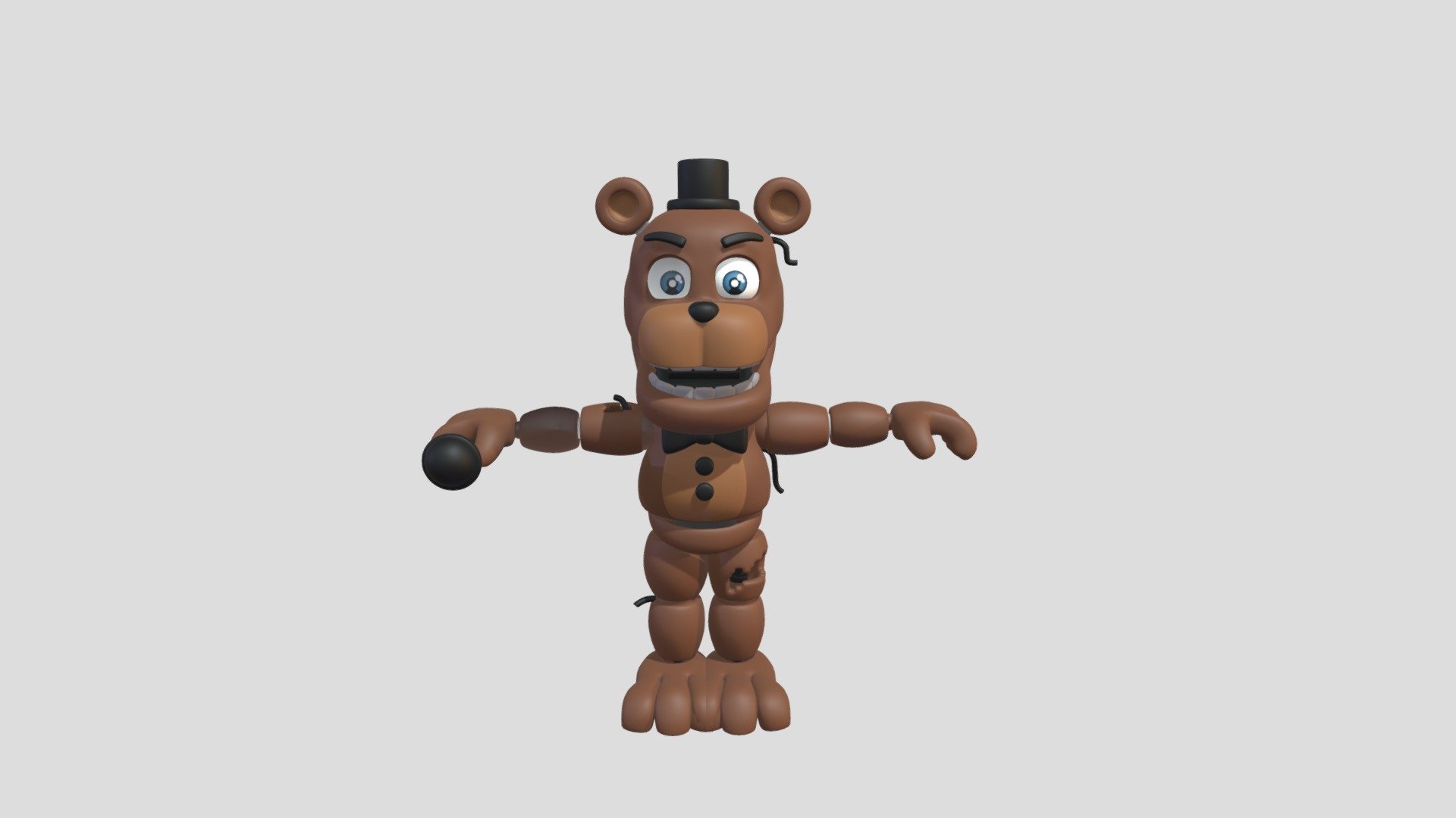 Adventure Withered Freddy - Download Free 3D model by skylajade69 ...