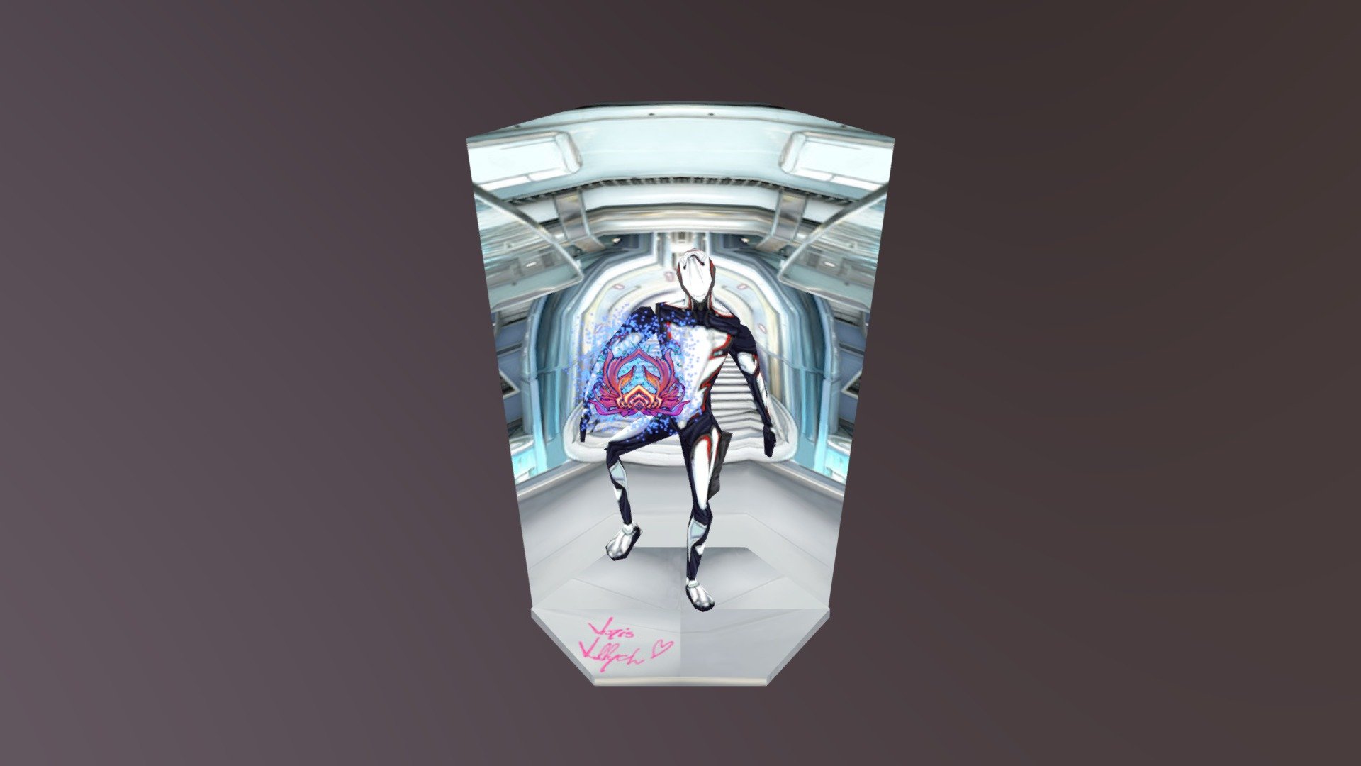 Low-Poly Excalibur Diorama for TennoCon 2021