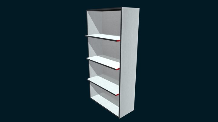 white_shelve_2 3D Model