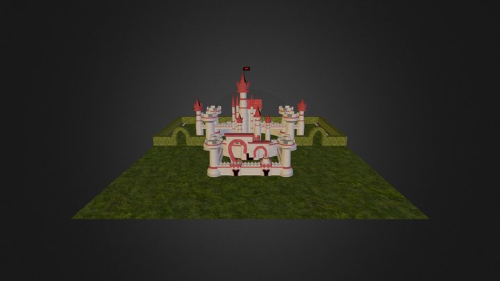 Red Queen's Castle 3D Model