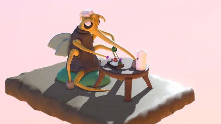 Mosquito retirement 3D Model