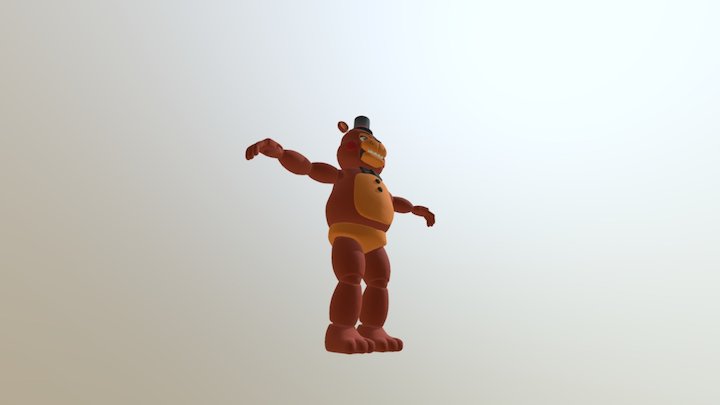 Toy Freddy 3D Model