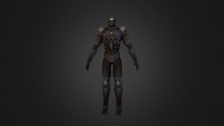 scifi_knight 3D Model