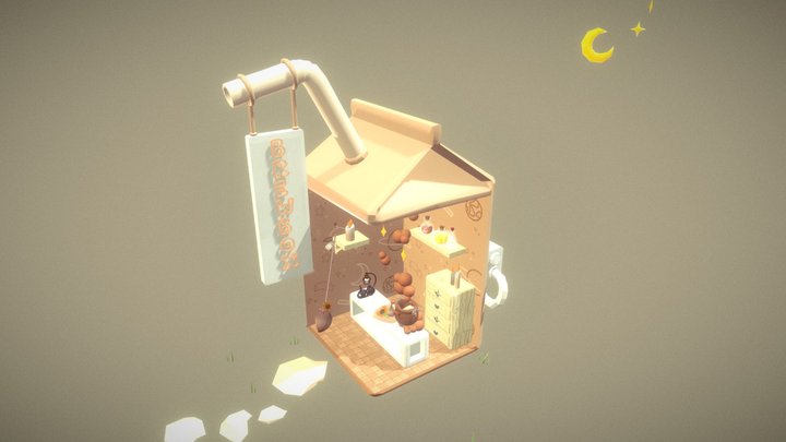 BrewMart, The PotionMart. 3D Model