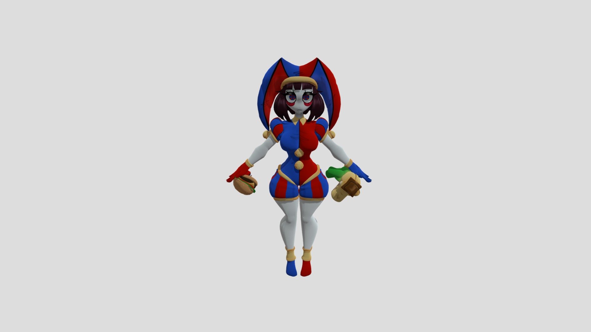 Pomni_main - Download Free 3D model by riggytrunky2 [d0eee50] - Sketchfab