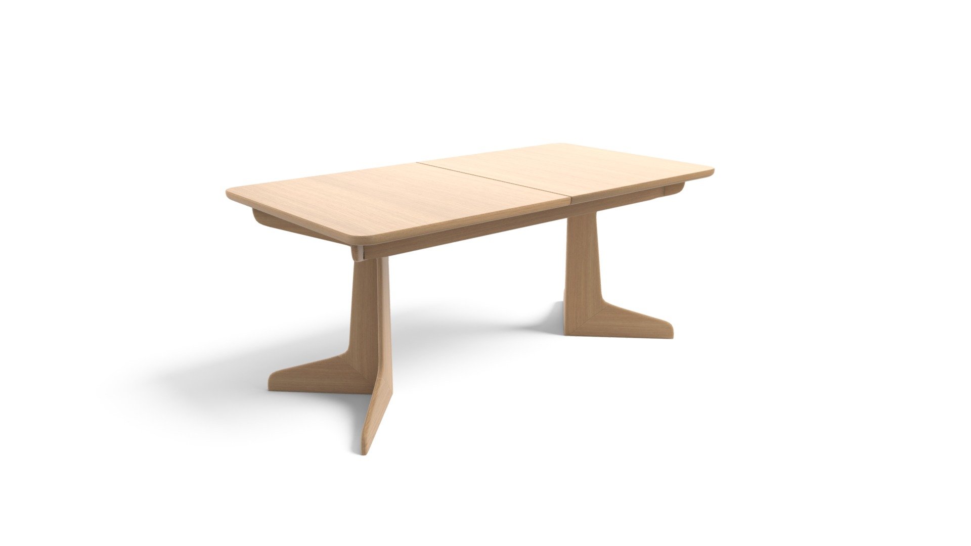 Harrier Extending Dining Table, Oak