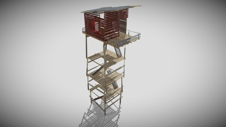observation tower 3D Model