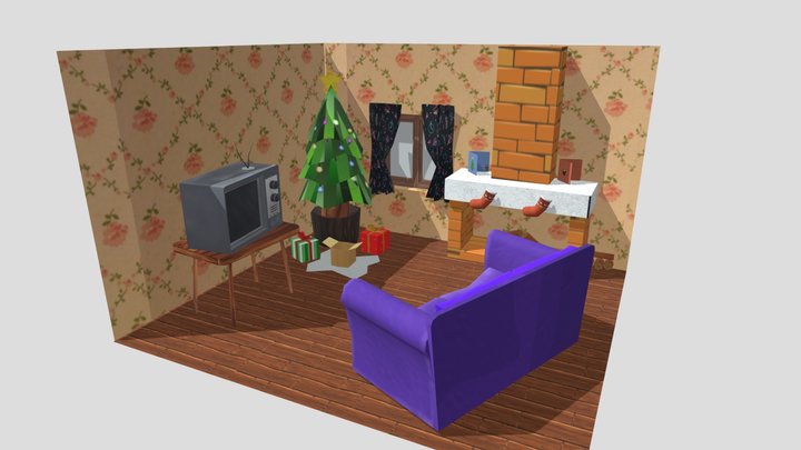 Winter Asset Pack 3D Model