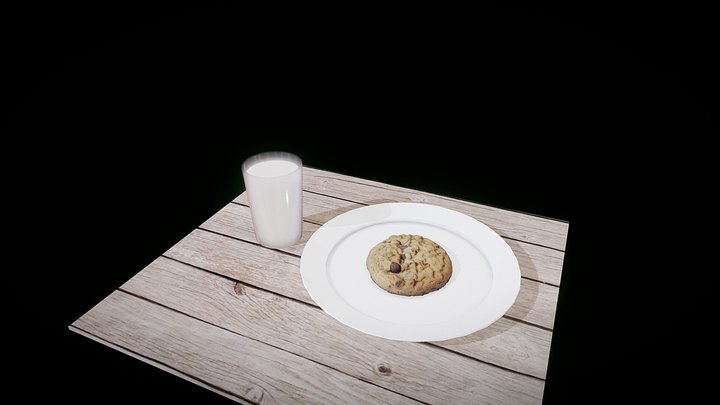 Santa Mid-night Snack - Animated
