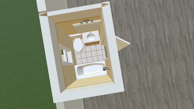 Mom Bathroom 3D Model