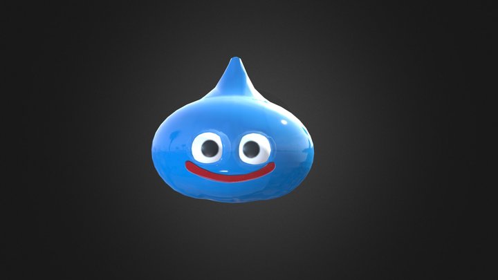 Folder Assignment: Slime model 3D Model