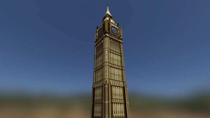 Big Ben 3D Model