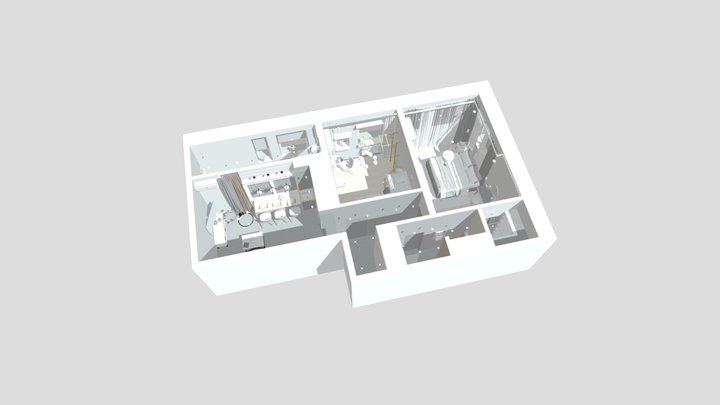 макет батайск 3D Model