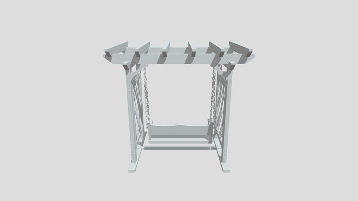3D Chair Swing 3D Model