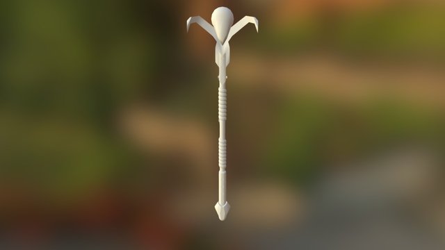 Staff 3D Model