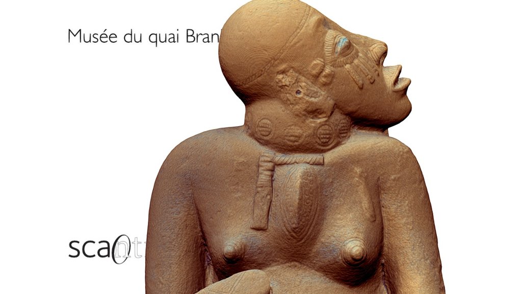 Djenne terracotta figure, Mali