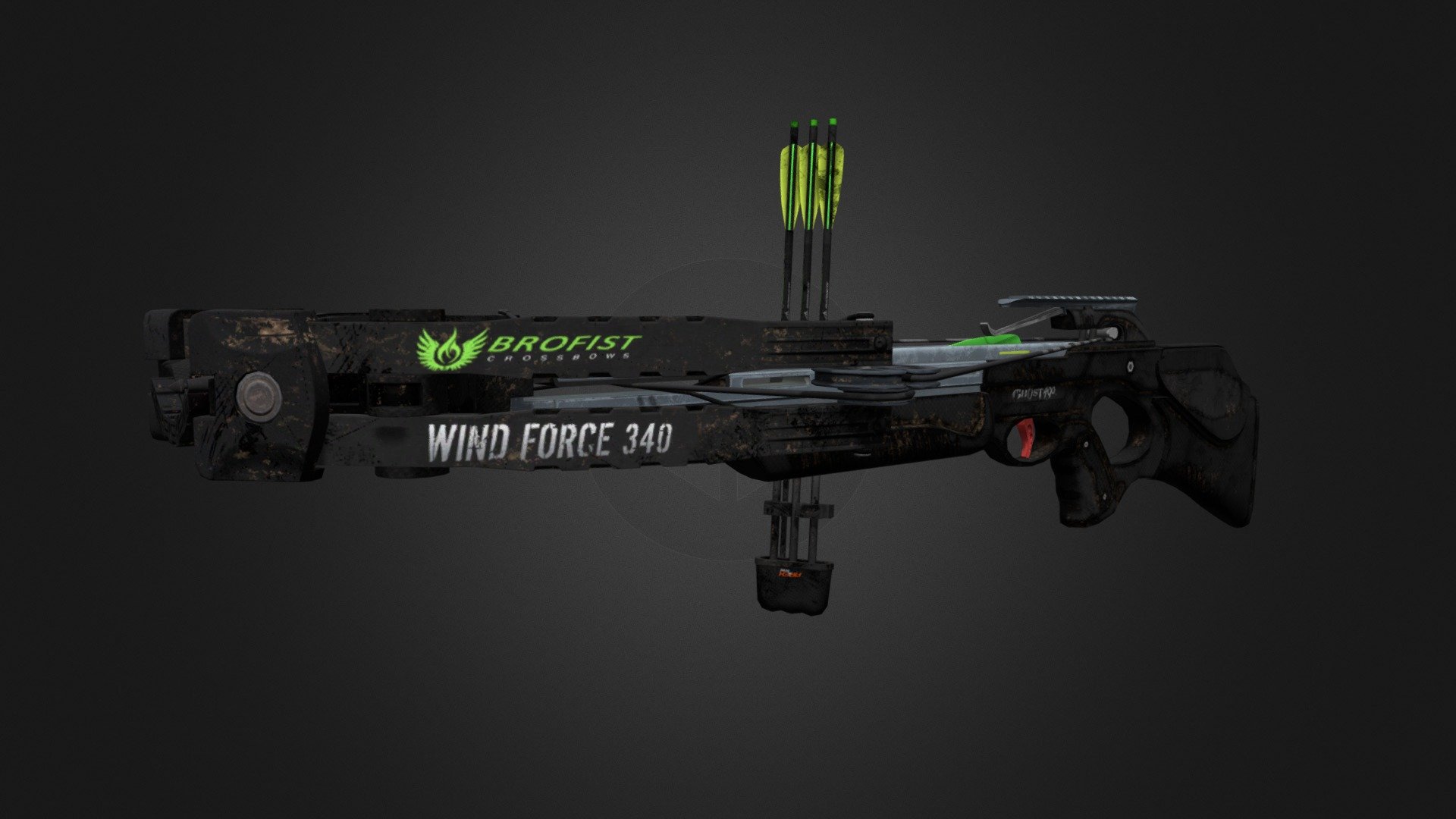 Cross Bow - Download Free 3D model by KryptoGames (@Crypto_Games ...