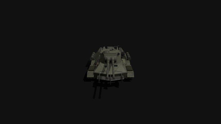 Tank Apocalypse 3D Model