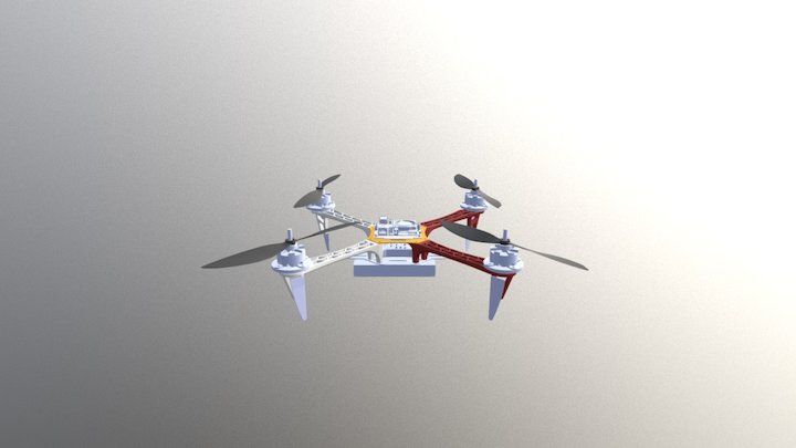 Quad V2 SERL Unfinished 3D Model