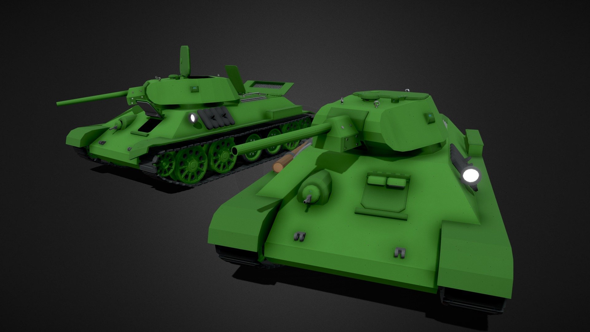 T-34-76 (mod.1941) - 3D model by Ilya (@delovoy_ilyxa) [d0f880b ...