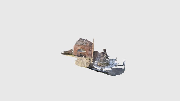 Pompei - Bakery Oven 3D Model