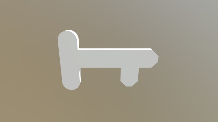 Dovetail Key Holder 3D Model