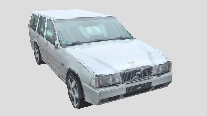Volvo V70 - PS1 Low Poly