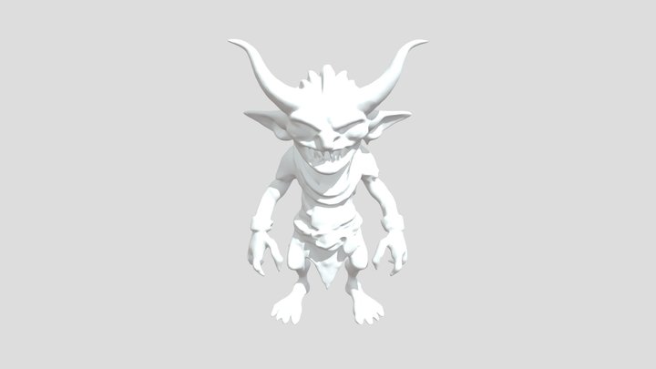 humanoid monster 3D Model