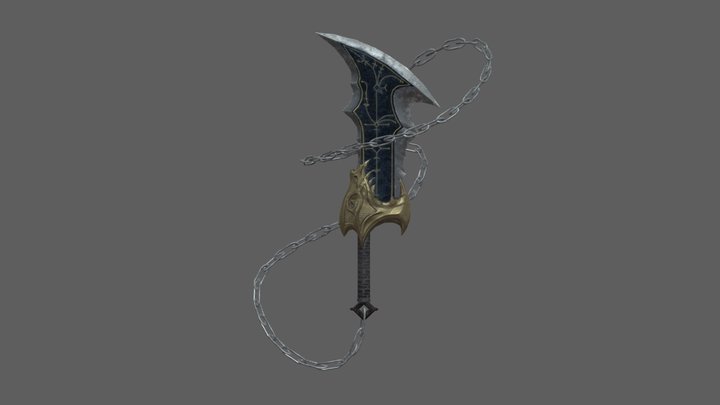 Blades of Chaos 3D Model
