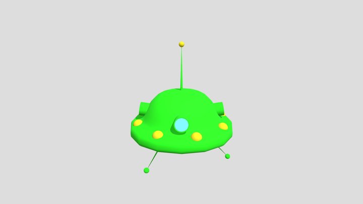 UFO 3D Model