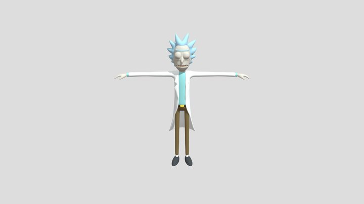 Rick Sanchez 3D Model