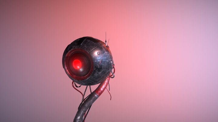 ASSET_Oeil_Sci-Fi 3D Model