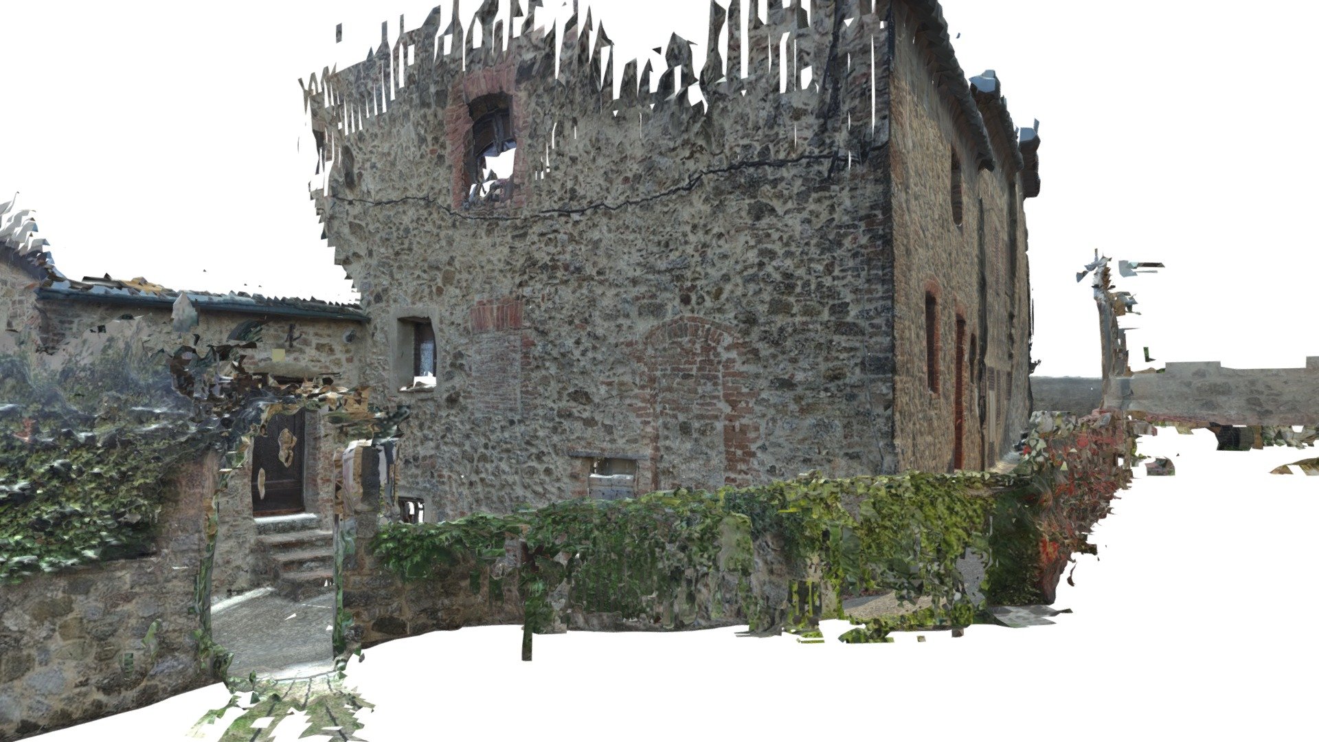Castiglione d'Orcia - Mobile LiDAR 08
