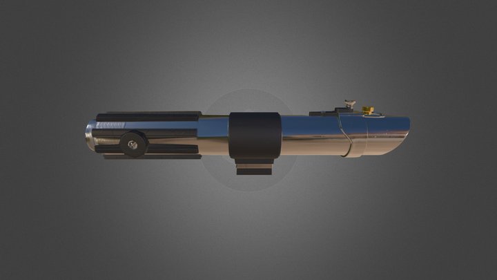 Anakin Lightsaber Aotc MK1 3D Model