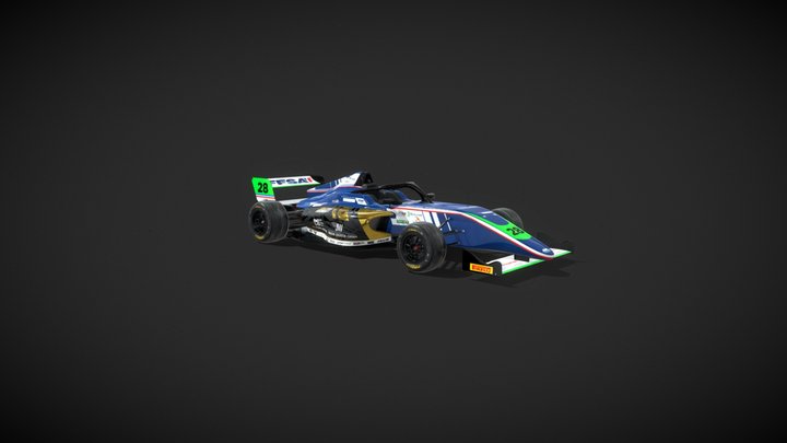 FFSA F4 - Max Reis 3D Model